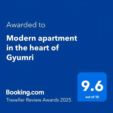 Modern Apartment In The Heart Of Gyumri Ngoại thất bức ảnh